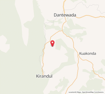 Map of Kameli, Chhattisgarh