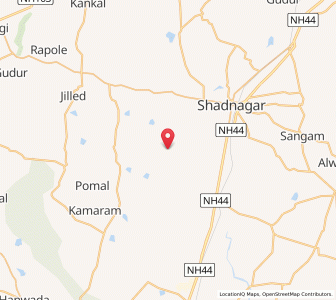Map of Kamsanpalli, Andhra Pradesh