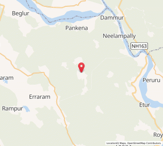 Map of Kanakanur, Andhra Pradesh