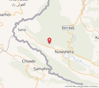 Map of Kanara, Kashmir