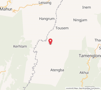 Map of Kandihang, Manipur