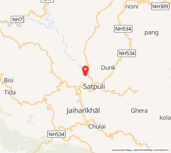 Map of Kandrora, Uttarakhand