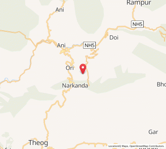 Map of Kanethi, Himachal Pradesh