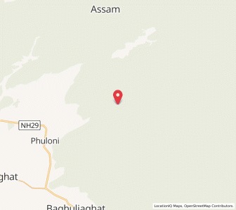 Map of Kangjonggaon, Assam