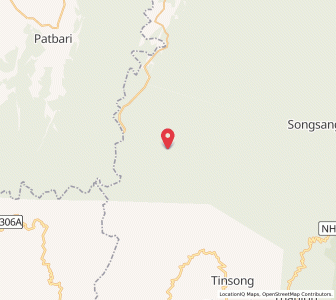 Map of Kangreng, Manipur