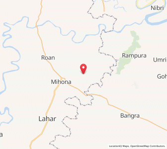 Map of Kanhaipura, Madhya Pradesh