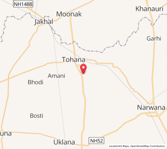 Map of Kanhri, Haryana