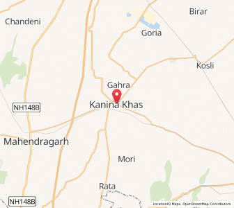 Map of Kanīna Khās, Haryana
