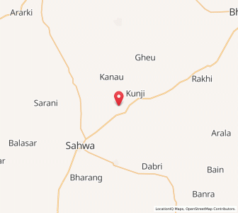 Map of Kankarali, Rajasthan