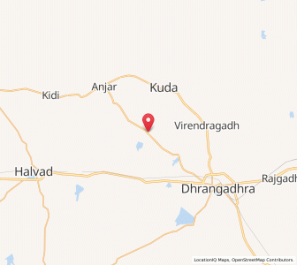 Map of Kankavati, Gujarat