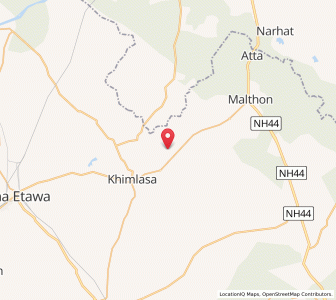 Map of Kannakheri, Madhya Pradesh