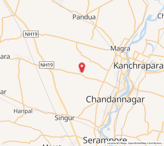 Map of Kansaripara, West Bengal