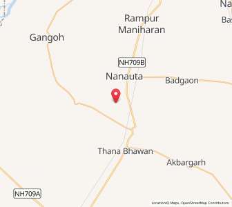 Map of Kansipur, Uttar Pradesh