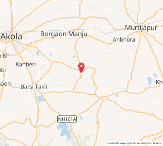 Map of Kansivni, Maharashtra