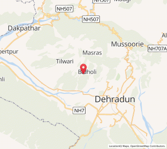 Map of Kanswall, Uttarakhand