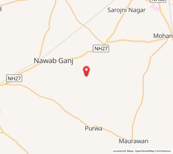 Map of Kantha, Uttar Pradesh