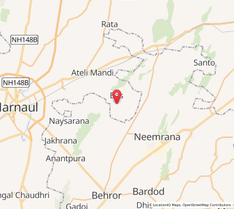 Map of Kanti Khas, Haryana