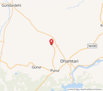 Map of Kanwar, Chhattisgarh