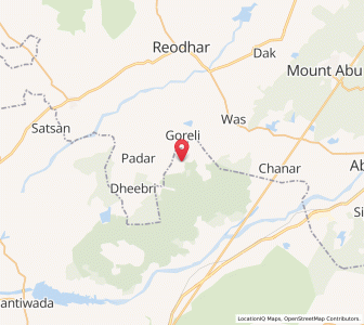 Map of Kapasiya, Rajasthan