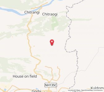 Map of Kapr De, Madhya Pradesh