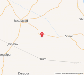 Map of Kaprahat, Uttar Pradesh