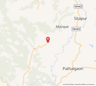 Map of Kapu, Chhattisgarh