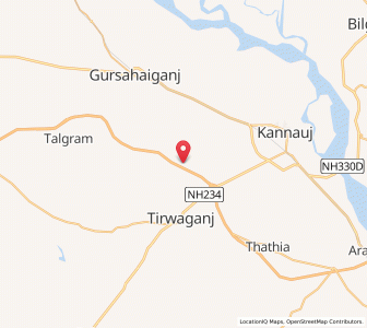 Map of Kapur Purwa, Uttar Pradesh