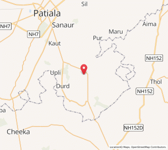 Map of Kapuri, Punjab