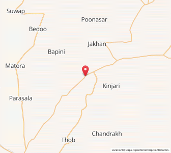 Map of Kapuriya, Rajasthan