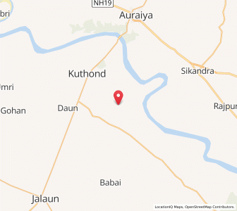 Map of Karahiya, Uttar Pradesh