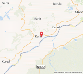 Map of karai, Rajasthan