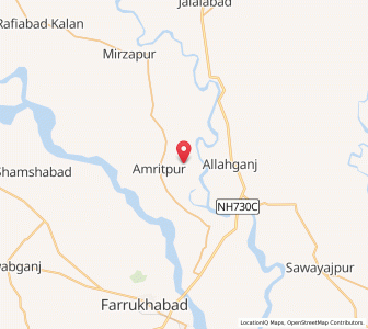 Map of Karanpur Datt, Uttar Pradesh