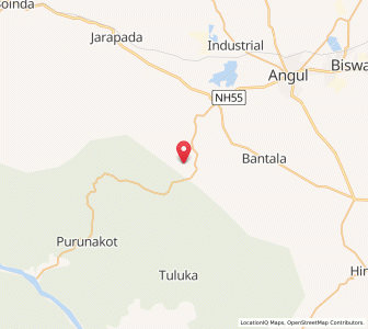 Map of Karatapata, Odisha