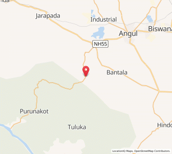 Map of Karatpata, Odisha
