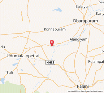 Map of Karattoluvu, Tamil Nadu