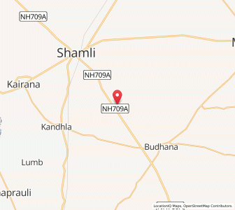 Map of Karauda, Uttar Pradesh