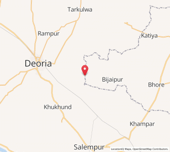 Map of Karaundi, Uttar Pradesh