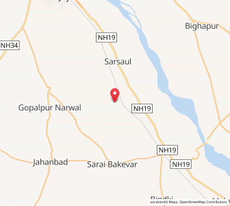 Map of Karbigwan, Uttar Pradesh