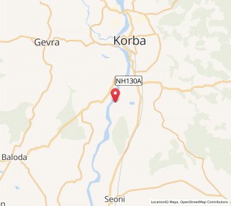 Map of Karbitio, Chhattisgarh
