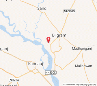 Map of Karehka, Uttar Pradesh