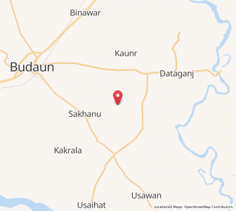 Map of Karela, Uttar Pradesh