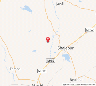 Map of Kareri, Madhya Pradesh