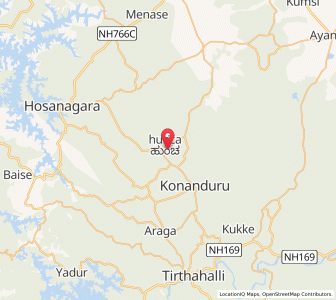 Map of Kargal, Karnataka