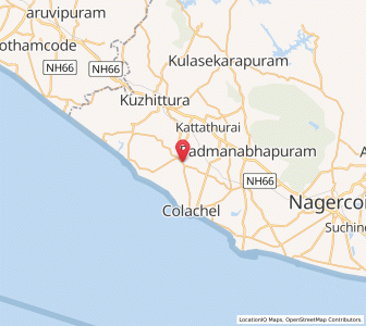 Map of Karingal, Tamil Nadu