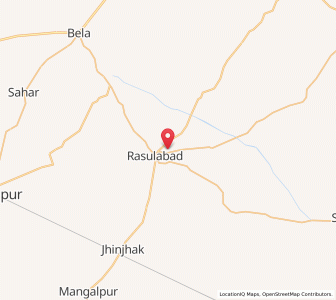 Map of Karlyabar, Uttar Pradesh