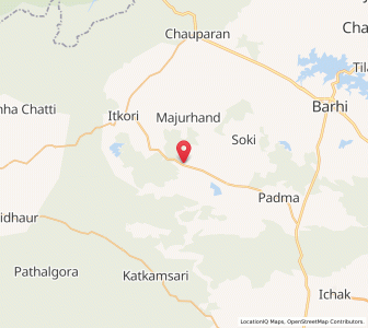 Map of Karma, Jharkhand