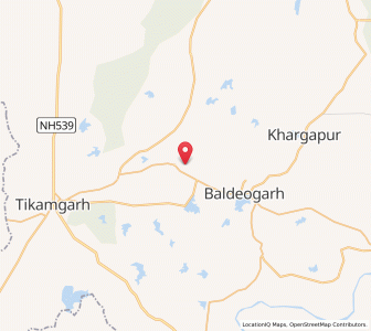 Map of Karmasin Chhoti, Madhya Pradesh