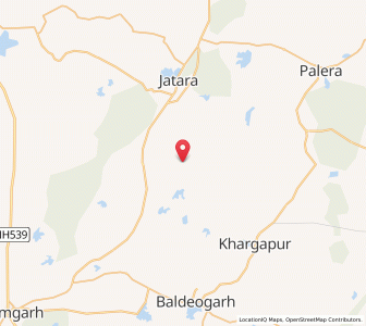 Map of Karmaura, Madhya Pradesh
