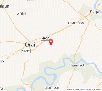 Map of Karmer, Uttar Pradesh