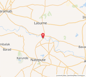 Map of Karmulli, Maharashtra